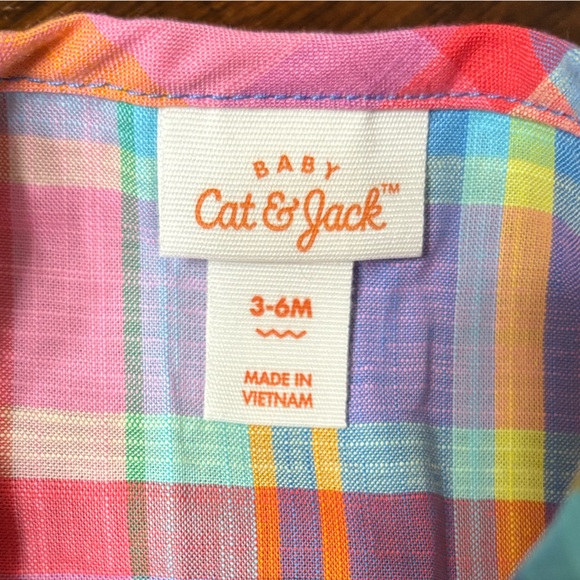 NWT - 2 Cat & Jack Infant Rompers - Size 3-6 months - Picture 4 of 9